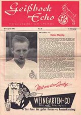 Fussball-Programmheft   62/63    Oberliga   1. FC Köln - Fortuna Düsseldorf