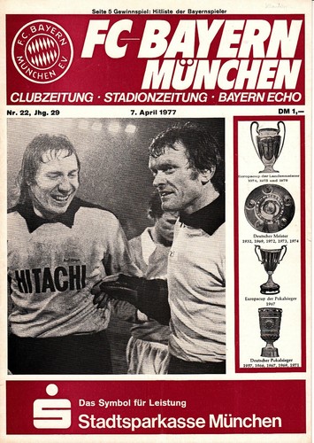 Bundesliga bayern - 07.04.77,