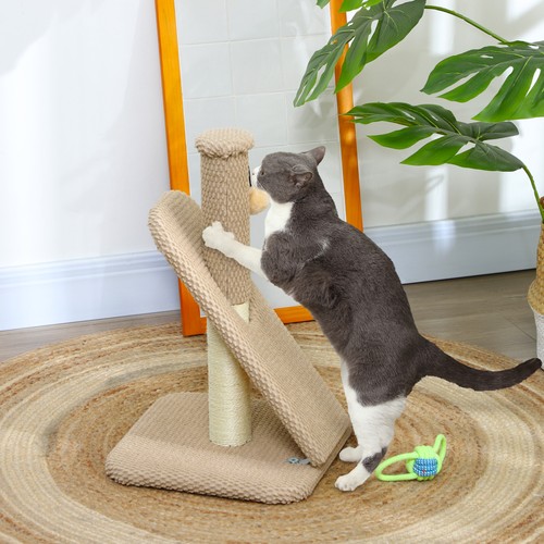 Pawhut kratzstamm 54cm - pawhut,