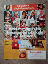 ORIG REKLAME WERBUNG  1973