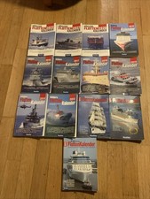 13x Köhlers Flottenkalender 2010 bis 2022, Marine Schifffahrt