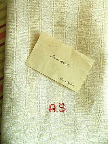 Antik handtuch leinen - x,