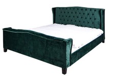 Chesterfield Samt Bett