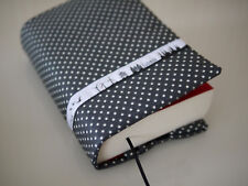 SKYLINE LÜBECK,  Buchhülle Umschlag Stoff Taschenbuch o. gebunde Bücher