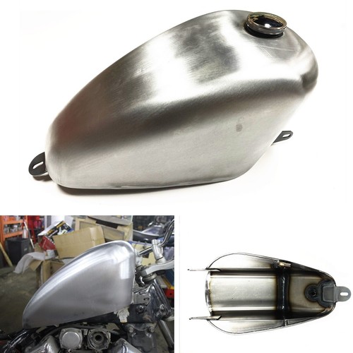Handmade silver motorcycle - handmade,