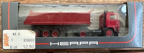 Herpa lkw rot maßstab h0 - rot,