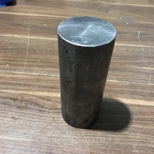 1x Alu  Aluminium Rund Reststück D: 80 mm x ca. 190 mm, 2,6 Kg  (D-02)