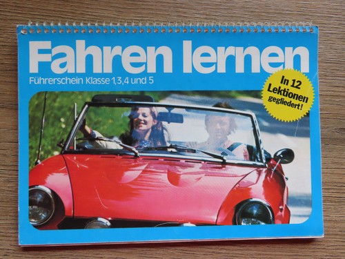 Fahren lernen von 1977 - von, 09/1977