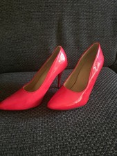 High Heels Pumps, Rot, Neu, Größe 43, Absatzhöhe 10cm