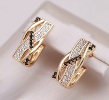 Elegante Ohrringe Creole 585er