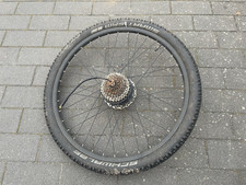 E-Bike Hinterrad mit Motor Antrieb, Schwalbe Smart Sam 27,5 " 8 fach Schaltung