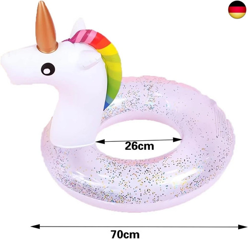 Aufblasbar einhorn - aufblasbar,