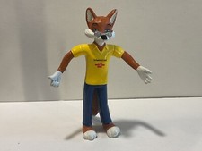 Schwäbisch Hall Fuchs Werbefigur Promo Figur Biegefigur ca. 10 cm neue Version