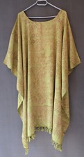 Kaftan XXL Tunika lang GRÜN große Größen 4XL 5XL 6XL 62 64 66 68 70 -CW330-G