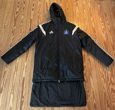 HSV Hamburger SV Trainingsjacke Sportjacke Bankjacke Winterjacke Adidas Gr. L