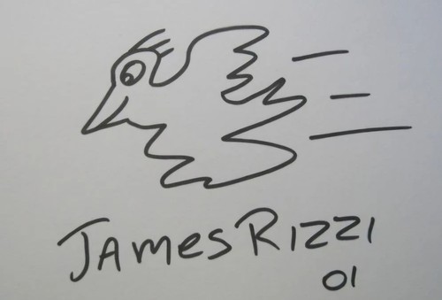 Original signierte james rizzi - signierte,