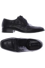 Bugatti Halbschuh Herren Slipper feste Schuhe Gr. EU 40 Leder Schwarz #fyh6bua