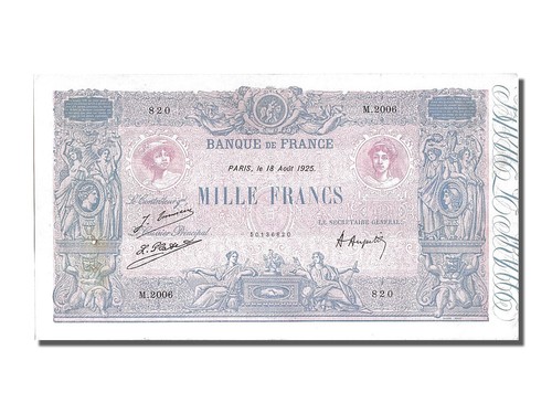 Geldschein frankreich 1000 - geldschein,,