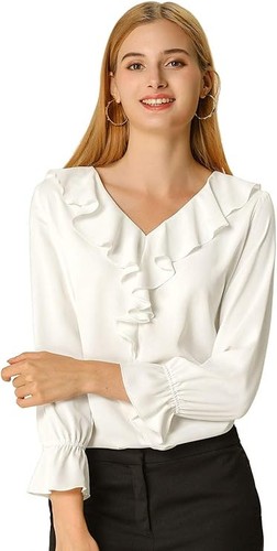 Allegra damen chiffon - chiffon, bluse