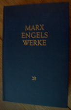 Marx Engels Werke MEW Band 23