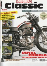 Motorrad Classic : Nr. 02/2014 :  Royal Enfield Inceptor Mark II