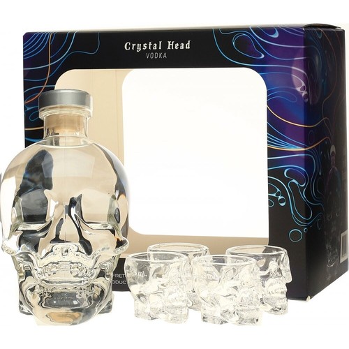 Crystal head vodka liter - head,