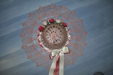 Deko-Hut mit Schlaufe  aus Wolle  Durchm. ca. 40 cm   Dicke 10cm