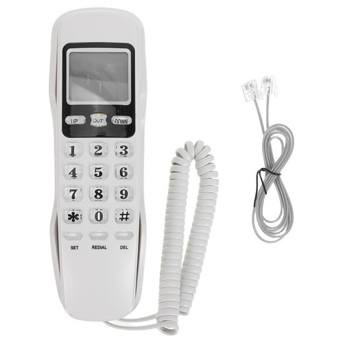 Kabelgebundenes wandtelefon - ,