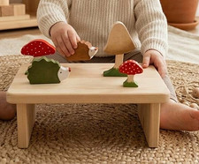 Handmade Wooden Forest Set