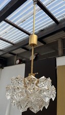 Design Kristall Kronleuchter Kristall Lüster Vintagelampe Kinkeldey mid century