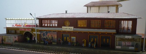 Faller bahnhof cortina - faller, neu