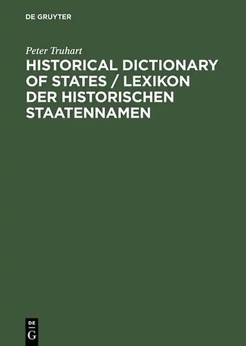 Historical dictionary - dictionary, of