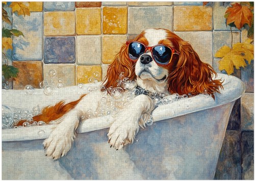 Cavalier king charles spaniel - king,