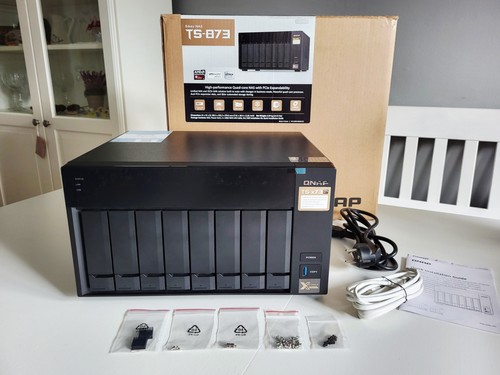 Qnap 873 16gb amd - ts-873, quad-core