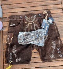 Trachtenlederhose Wildleder NEU Oktoberfest