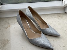 Silberne Pumps von Andrea Puccini