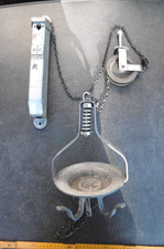 ohne Rost - Kauenhaken mit Umlenkrolle und Kettenkasten