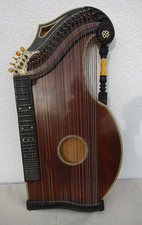 Alte Zither Harfenzither