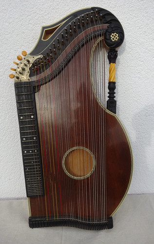Alte zither harfenzither - alte,