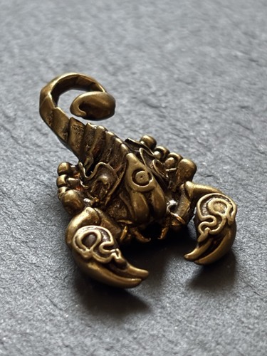 Skorpion messing verziert - skorpion, |
