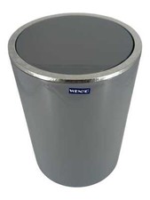 WENKO Inca 5 Liter Kosmetikkorb mit Deckel für Gäste-WC