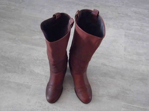 Damenstiefel braun - damenstiefel,, gr.40,