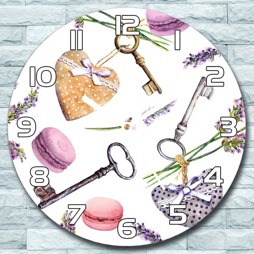 Glas wanduhr 30 - fi,