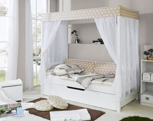 Ticaa himmelbett beige - ticaa, "beige"