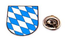 Bayern Rauten Wappen Pin - Oktoberfest Pin - Trachten Pin - Wiesn Anstecker