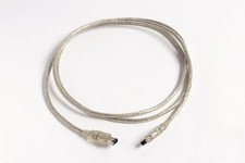 Abgeschirmetes Fire Wire Kabel 6pol St/St 400Mbit/s IEEE 1394a | 1,8m | 180 cm