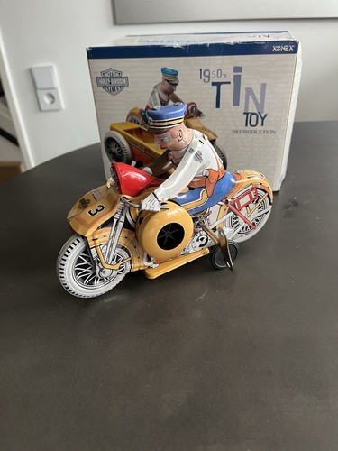 Blechspielzeug motorrad harley - blechspielzeug,