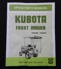1986-1987 Original Kubota 2000