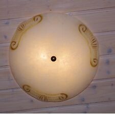 Deckenlampe mediterraner Stil, Designerlampe Ø 44 cm Glas