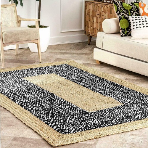 Teppich 100 jute baumwolle - teppich,